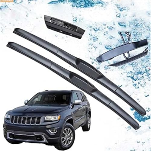 GLYGLY Auto Scheibenwischer für Skoda Fabia 1999-2007 21"+19", Frontwischerblatt-Set Für Windschutzscheibe Fenster Regenbürsten Auto Scheibenwischer von GLYGLY