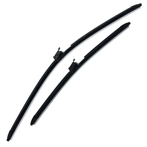 GLYGLY Auto Scheibenwischer für Volvo XC60 2018-2024, Frontwischerblatt-Set Für Windschutzscheibe Fenster Regenbürsten Auto Scheibenwischer von GLYGLY