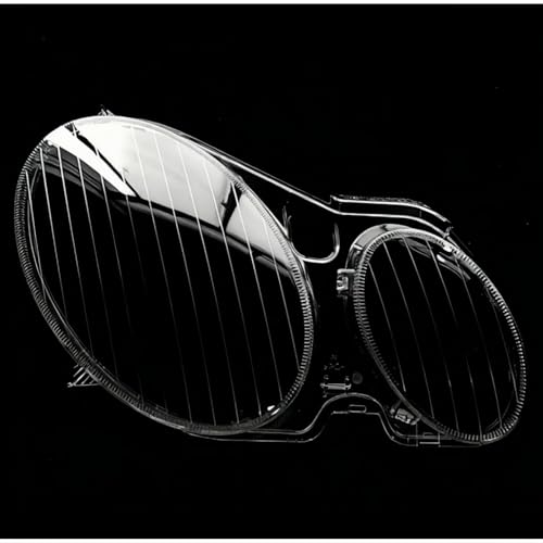 GLYGLY Transparente Auto Front Scheinwerfer für Benz W211 E240 E200 E350 E280 E300 2003-2008, Autoscheinwerfer Linsenschale Lampenschirm Scheinwerfergehäuse Zubehör,Right von GLYGLY