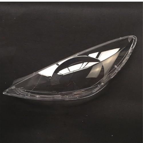 GLYGLY Transparente Auto Front Scheinwerfer für Peugeot 307 2008-2013, Autoscheinwerfer Linsenschale Lampenschirm Scheinwerfergehäuse Zubehör,Left von GLYGLY