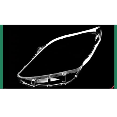 GLYGLY Transparente Auto Front Scheinwerfer für Toyota Alphard 2008-2014, Autoscheinwerfer Linsenschale Lampenschirm Scheinwerfergehäuse Zubehör,Left von GLYGLY