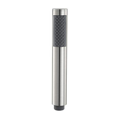 Duschkopf Hochdruck Wassersparend Handbrause Messing Duschbrause Universal Brausekopf für Baden und Spa, G1 / 2 '' Verbinden,Brushed von GLYYR
