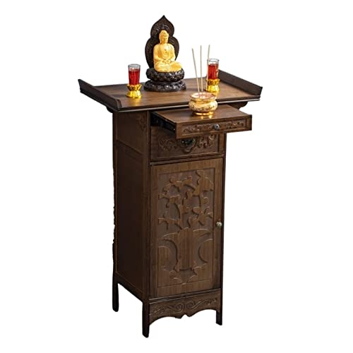 Buddhistischer Altar Neuer chinesischer Stil Angebotstisch Buddha Tisch Haushalt Einfache, moderne und wirtschaftliche buddhistische Nische Tributtisch Räuchertisch Kleiner Gott Tisch Schrank Streifen von GLigeT