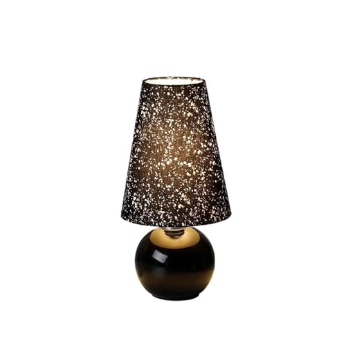 GLigeT Büro Tischlampe Retro Nachttischlampe Keramik Nachtlicht Stoff Beleuchtung von GLigeT