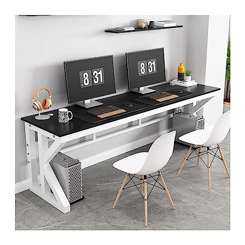 GLigeT Bürotisch Einfacher Gaming-Tisch, Desktop-Doppel-PC-Tisch, Arbeitstisch, Spieltisch, Schlafzimmer, Arbeitszimmer, Wohnzimmer, PC-Tisch PC-Tisch (Color : 07, Size : 140 * 60 * 75cm) von GLigeT