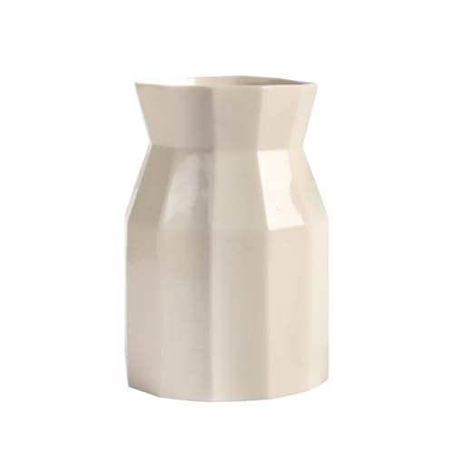 GLigeT Utensilienhalter Küchenutensilienhalter aus Keramik for die Arbeitsplatte, Utensilienhalter for den Topf zur Aufbewahrung auf der Theke Besteckhalter(Weiß,Groß) von GLigeT