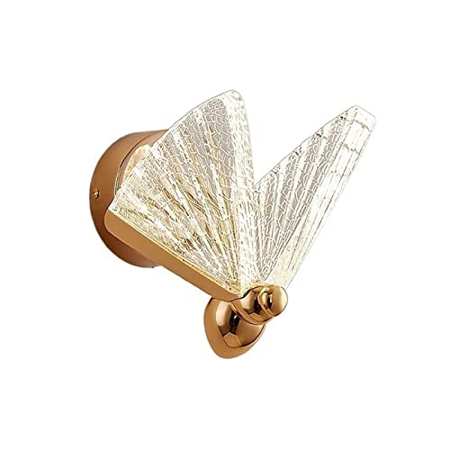 GLigeT Wandlampe Moderne personalisierte dekorative Wandleuchte kreative Schmetterling geformt Design Schlafzimmer Nachttischbeleuchtung Flur Licht Wandleuchte Innen GLigeT Wandlampe Moderne personalisierte dekorative Wandleuchte kreative Schmetterling geformt Design Schlafzimmer Nachttischbeleuchtung Flur Licht Wandleuchte Innen von GLigeT