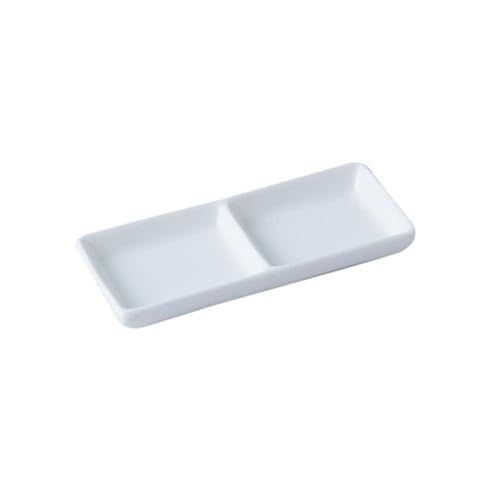 GLigeT Weiße, Wiederverwendbare Tabletts for Essen, kleine Sojasaucenschale, perfekt for Dips, Snacks, Tapas von GLigeT
