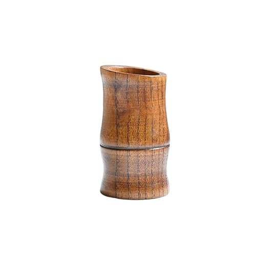 GLigeT Zahnstocherspender Holz Zahnstocher Aufbewahrungsbox Home Küche Dekoration Zubehör Zylinder Zahnstocher Halter Container Zahnstocherhalter von GLigeT