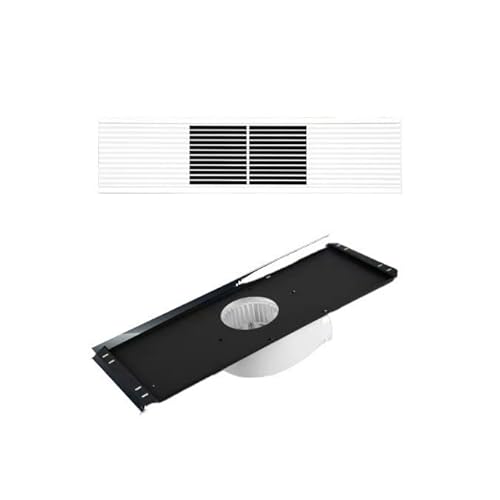 Lüfterventilator Langer Streifen Multifunktionsventilator 21 * 60cm Decke versteckt leise Abluftventilator Lüftungs Abluftventilator von GLigeT