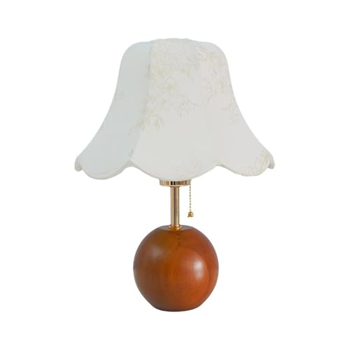 Praktische Nachttischlampe für Schlafzimmer, Büro, Retro, Holz, Schlafsaal von GLigeT