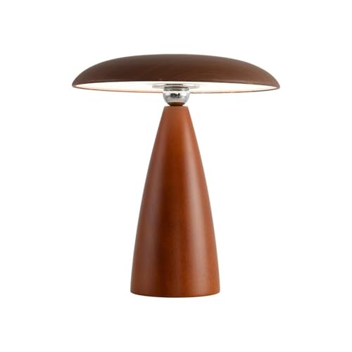 Praktische Retro-Tischlampe aus Holz, drehbar, Touch-Funktion für Schlafzimmer, Büro, Wohnheim von GLigeT