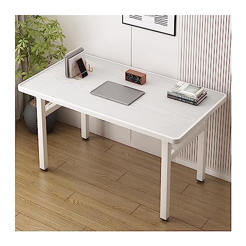 Schreibtisch Klappbarer PC-Tisch, einfacher Esstisch, Zuhause, Schlafzimmer, Schreibtisch, einfacher und moderner Schreibtisch for Studenten, Mieten Sie einen kleinen Tisch, modischer Kunst-PC-Tisch O von GLigeT
