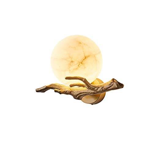 Wandleuchten Alle Bronze Marmor Wandleuchte, Mondlampe auf der Wohnzimmertreppe, Nachttischlampe im Veranda Schlafzimmer Wandleuchten von GLigeT