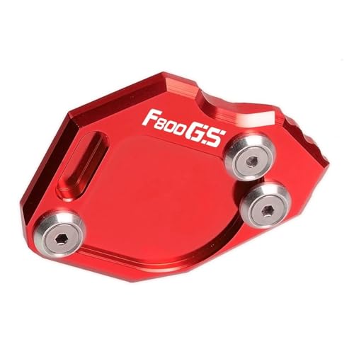 Eskalieren Für F800GS F800 GS F 800 GS 2008-2015 2009 2010 2011 2012 CNC Seitenständer Vergrößern Verlängerungsständer(Red) von GMBAIH