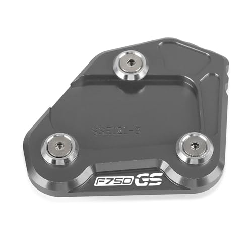 GMBAIH Eskalieren CNC-Seitenständer Vergrößern Für F750 GS F850GS Adventure F 850GS 2018 2019 2020 2021 2022 2023(Gray a) von GMBAIH