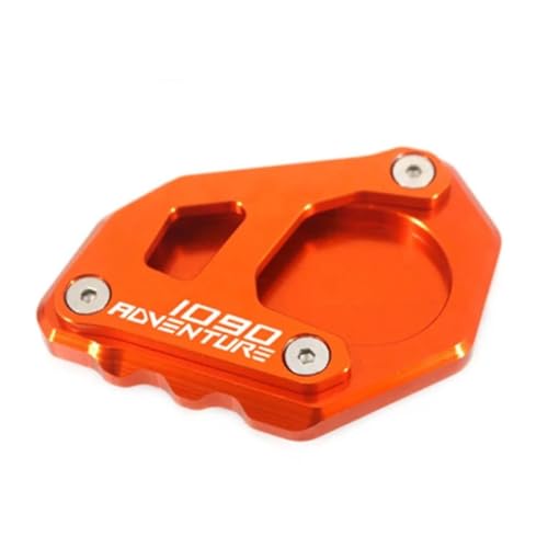 GMBAIH Eskalieren Für 1050 1090 1190 1090 1290 Abenteuer ADV CNC Ständer Fuß Seite Stehen Verlängerung Unterstützung Platte Pad(Orange 2B) von GMBAIH