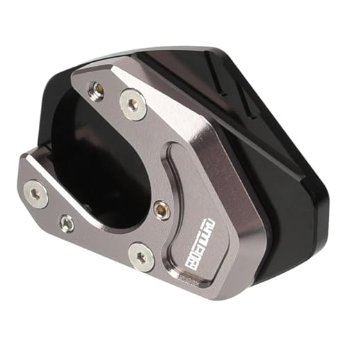 GMBAIH Eskalieren Für 690 Enduro 690ENDURO 690Enduro 2008 Fuß Seitenständerverlängerung CNC Aluinum Ständer Vergrößern Platte Pad(Gray) von GMBAIH