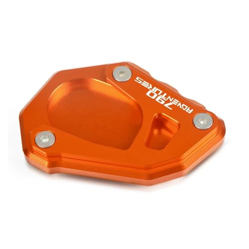 GMBAIH Eskalieren Für 790 Adventure 790 Abenteuer RS ​​2019-2021 Kickstand Fuß Seite Stand Platte Pad Unterstützung Vergrößern Erweiterung(Orange b) von GMBAIH