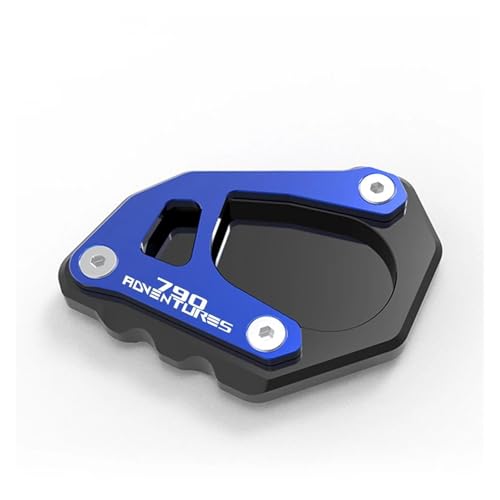 GMBAIH Eskalieren Für 790Adventure R 790 Abenteuer S Motor 890 ADV 890 Abenteuer R 21 2019 2020 2021 Seite Stehen Vergrößern Platte Kickstand(Blue c) von GMBAIH