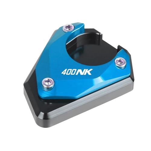 GMBAIH Eskalieren Für CFMOTO 400NK 650NK 400GT 650GT 2022 2023 Seitenständer Vergrößern CNC-Aluminium-Ständerverlängerungsunterstützung(Blue b) von GMBAIH