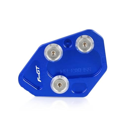 GMBAIH Eskalieren Für F800R F800 R GT F 800R F 800 R F800GT F800 GT F 800GT 2006-2015 Seitenständer Vergrößern Platte Kickstand Erweiterung(Blue a) von GMBAIH
