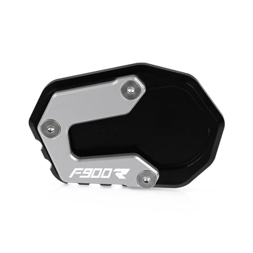 GMBAIH Eskalieren Für F900xr F900r F900R/F900XR 2020 2021 2022 Ständer Schuhe Fit Fuß Seite Stehen Erweiterung Ständer Platte(Silver F900R) von GMBAIH