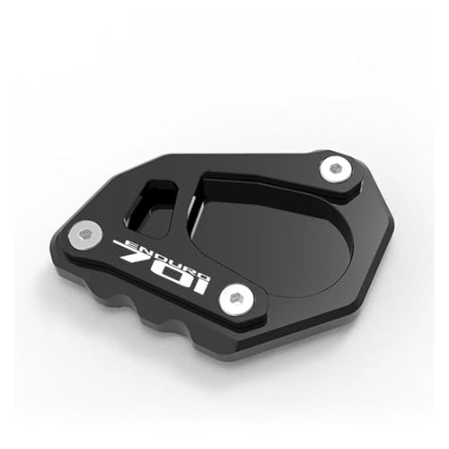 GMBAIH Eskalieren Für Husqvarna 701 Supermoto 2016 2017 2018 CNC Ständer Vergrößern Platte Pad Teile Fuß Seite Stehen Erweiterung(Gray) von GMBAIH