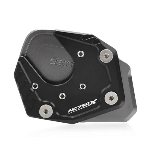 GMBAIH Eskalieren Für NC750 NC750X NC750 S 2017 2018 2019 CNC Fuß Seitenständer Pad Platte Ständer Vergrößerer Unterstützung Erweiterung(Multi-Colored l) von GMBAIH