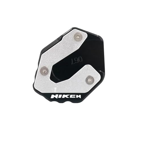 GMBAIH Eskalieren Für NIKEN 2018-2020 NIKEN GT 2019-2023 Kickstand Fuß Seite Stehen Verlängerung Pad Unterstützung Platte Vergrößern(Black b) von GMBAIH
