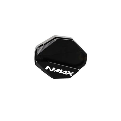 GMBAIH Eskalieren Für NMAX155 N-MAX N-max NMAX Nmax 155 2020 2021 Ständer Pad Unterstützung Platte Fuß Seite Stehen Verlängerung(Schwarz) von GMBAIH