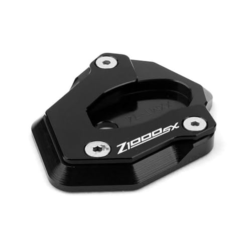 GMBAIH Eskalieren Für Z1000SX Z 1000SX 11-21 NINJA1000SX 20-23 Ständer Fuß Seite Stehen Verlängerung Pad Unterstützung Platte Vergrößern(Black b) von GMBAIH