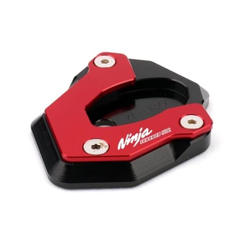 GMBAIH Eskalieren Für Z1000SX Z 1000SX 11-21 NINJA1000SX 20-23 Ständer Fuß Seite Stehen Verlängerung Pad Unterstützung Platte Vergrößern(Red a) von GMBAIH