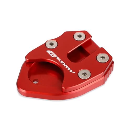 GMBAIH Eskalieren Seitenständer Vergrößern Ständerverlängerung Für SYM MAXSYM TL 500/508 2019 2020 2021 2022 2023 CNC(Red) von GMBAIH