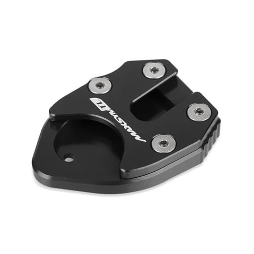 GMBAIH Eskalieren Seitenständer Vergrößern Ständerverlängerung Für SYM MAXSYM TL 500/508 2019 2020 2021 2022 2023 CNC(Schwarz) von GMBAIH