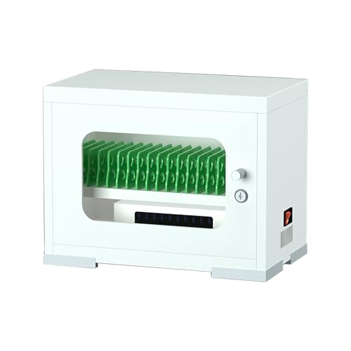 GMBAYUE Tragbare Handy-Ladestation, Wiederaufladbares Handy-Aufbewahrungsschrank, Telefon-Gefängnis, USB-Ladestation for Büros, Schulen und Veranstaltungen(44x26x33cm/17x10x13in) von GMBAYUE