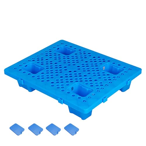 Nestbare Kunststoffpaletten, Atmungsaktive Gitterboden-Belüftungspalette, Leichtpalette for Die Lagerung in Garagen, Lagerhäusern, Supermärkten und Kellern(50x60cm/20x24in) von GMBAYUE