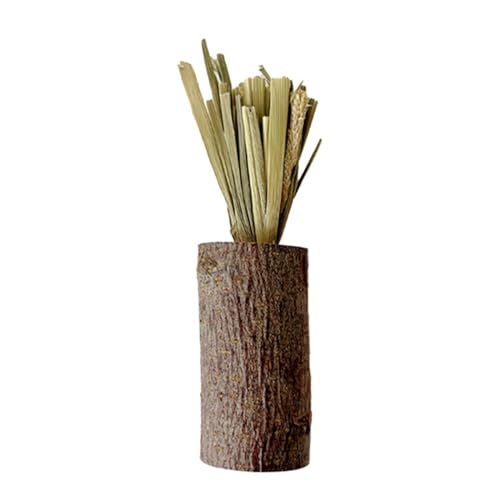 10pcs Holz Haustier Kaut Spielzeug Natürlicher Gras Sicher Und Zuverlässige Vorlagen In Der Zahnpflege Lindert Langeweile Für Hamster Kaninchen Molar Stick Hamster Kaninchen Kleines Haustier Zahnen von GMBYLBY