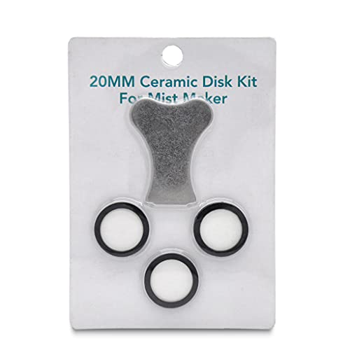 20 mm 3x/6x/10x Maker Wartungsset mit Ersatz für Haushalts-Luftbefeuchter Reparaturzubehör Luftbefeuchter Disc Ersatz von GMBYLBY