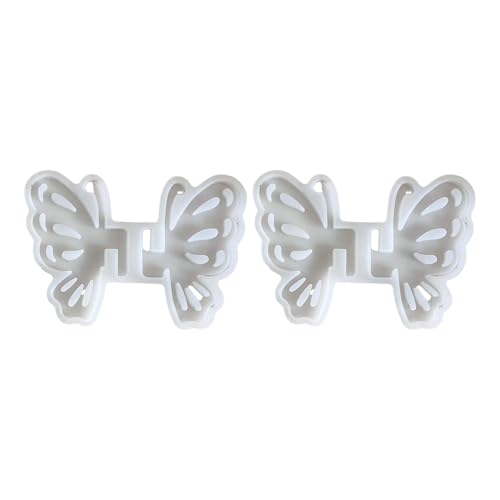 2pcs Ausgehöhlte Schmetterling Silikonkerzenformen Für Kerzenseife Süßigkeiten Schokolade Fondant Epoxidharz Silikon Backform von GMBYLBY