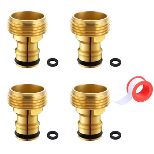 3/4 Zoll Edelstahl Männliche Gewindeschlauchadapter Leckfeste Tippanschlüsse Für Gartenschläuche Und Tragbare Designs Gartenschlauch Tap Adapter von GMBYLBY