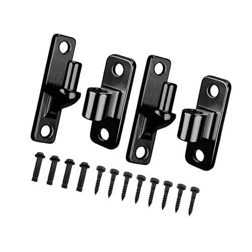 4pieces Tragbare Robuste Torscharniere Edelstahl Geeignet Für Holzzaun Tor Freien Einfache Installion Designs Scharniere von GMBYLBY