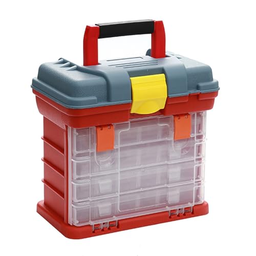 Aufbewahrungsbox stapelbar mit 4 Schichten Costri Feld Helm Helm verstellbar für Werkzeug Schmuck kleine Kunststoffboxen zur Aufbewahrung Aufbewahrungsbox stapelbar mit 4 Schichten Costri Feld Helm Helm verstellbar für Werkzeug Schmuck kleine Kunststoffboxen zur Aufbewahrung von GMBYLBY