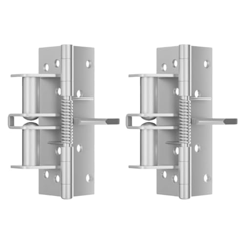 Automatisches Türscharnier, 90 Grad Positionierung, Puffer Rückprallgerät, multifunktional, abnehmbares Tor, 2 Stück Automatisches Türscharnier, 90 Grad Positionierung, Puffer Rückprallgerät, multifunktional, abnehmbares Tor, 2 Stück von GMBYLBY