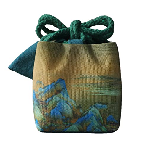 Bedruckte Teegeschirr-Aufbewahrungstasche, Outdoor-Reise-Teetasche, verdickte Baumwolle, Teetasse, Teekanne, tragbar, leer, Reise-Tee-Behälter Bedruckte Teegeschirr-Aufbewahrungstasche, Outdoor-Reise-Teetasche, verdickte Baumwolle, Teetasse, Teekanne, tragbar, leer, Reise-Tee-Behälter von GMBYLBY