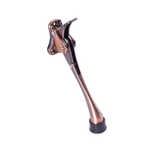 Easy Pedals Türstopper, verstellbare Halterung, Wandschutz, Zinklegierung, Türstopper mit Gummispitze, Kickdown-Stopp von GMBYLBY