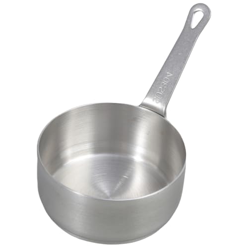 Edelstahl-Kochgeschirr-Set, tragbares Küchengeschirr, Miniatur-Saucenpfannen, ideal für Saucen und Butter-Erhitzen von GMBYLBY