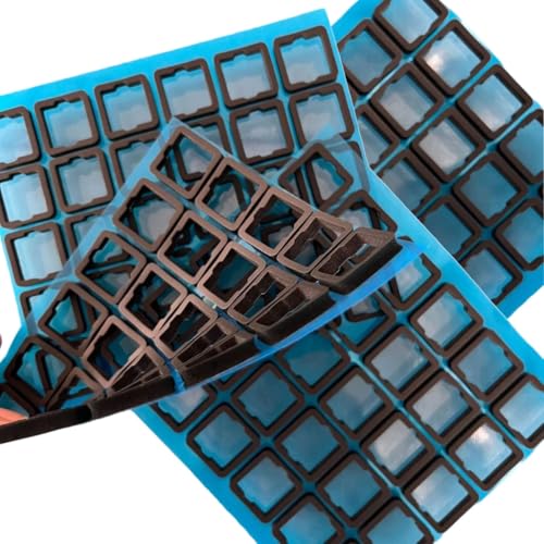 GMBYLBY 120 x Tastatur-Schalter-Pads, Poron-Schaumstoff, Geräuschdämpfer, Aufkleber für Hot-Swap-Soundreduzierung von GMBYLBY