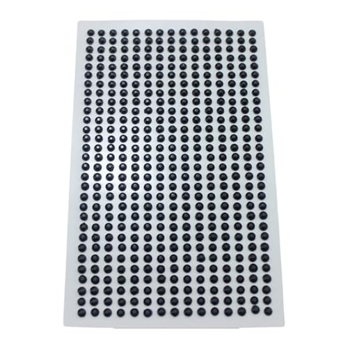 GMBYLBY 3 Mm Glitzernde Steinaufkleber Kleber Gesichts Strasssteine ​​Aufkleber Heben Sich Auf Juwelen Für Körpergesicht Und Handwerksdekorationen von GMBYLBY