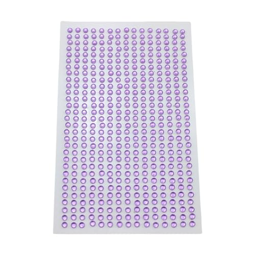 GMBYLBY 3 Mm Glitzernde Steinaufkleber Kleber Gesichts Strasssteine ​​Aufkleber Heben Sich Auf Juwelen Für Körpergesicht Und Handwerksdekorationen von GMBYLBY